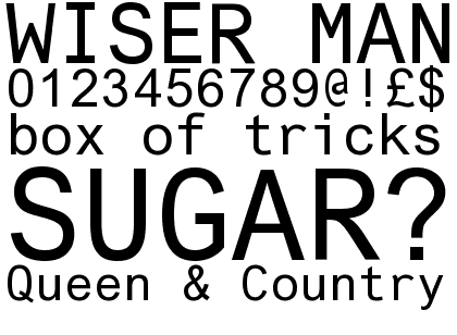 Arial&reg; Monospaced ESQ