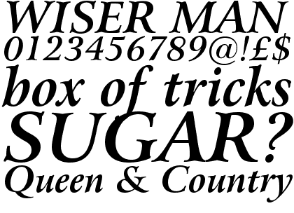 Arrus Bold Italic