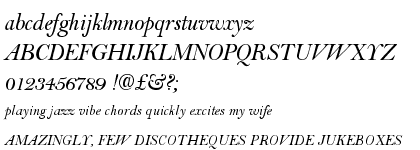 Bell Medium Italic