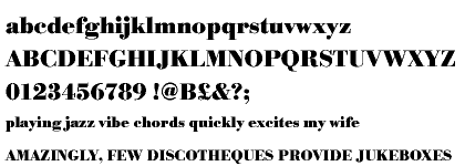 Bodoni Antiqua Greek Bold