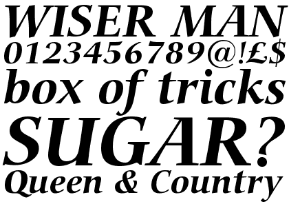 Carmina Bold Italic