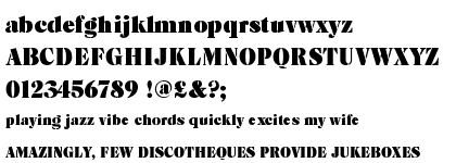 Caslon Stencil Standard (D)