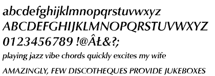 Classico URW CE Medium Italic