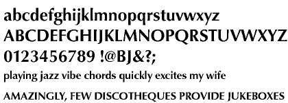 Classico URW Cyrillic Bold