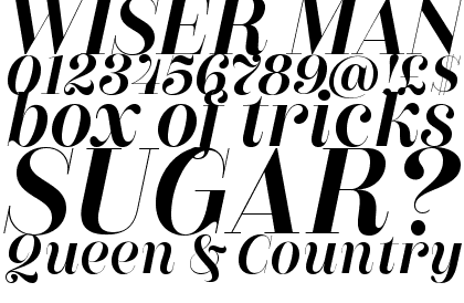 Couturier Poster Regular Italic