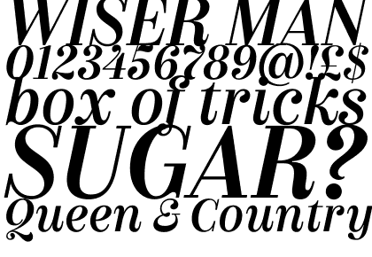 Couturier Regular Italic