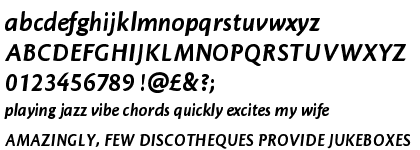 Cronos&trade; Pro Bold Italic Caption