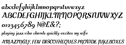 Curly Lady Bold Italic