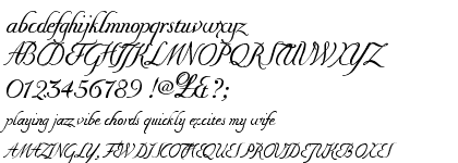 Donna Bodoni Be Script