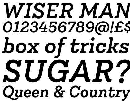 Emy Slab Alt Semi Bold Italic