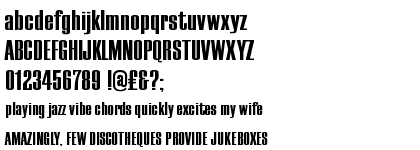 Europa Grotesque RR Extra Bold