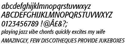 Formata&reg; Condensed Italic