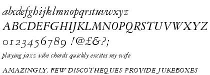 Garamond&trade; 3 Italic OsF