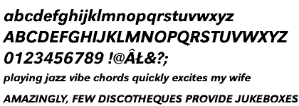 Grotesk URW 2024 CE Medium Italic