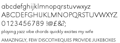 Grotesk URW Extra Light Extra Wide