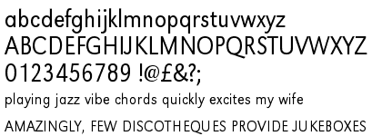 Grotesk URW Light Extra Narrow