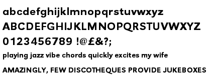 Grotesk URW Medium Wide