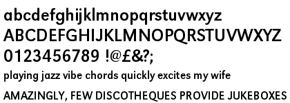 Grotesk URW Regular Narrow