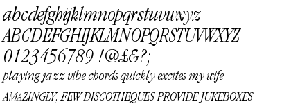 ITC Garamond&trade; Light Condensed Italic