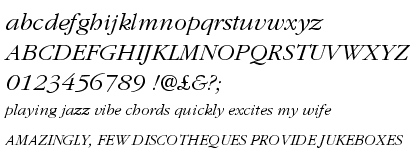 ITC Garamond&trade; Light Italic