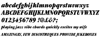 ITC Garamond&trade; Ultra Condensed Italic