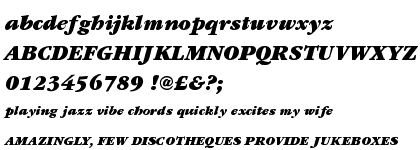 ITC Garamond&trade; Ultra Italic