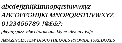 ITC Leawood&trade; Medium Italic