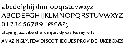 ITC Legacy&trade; Sans Pro Medium