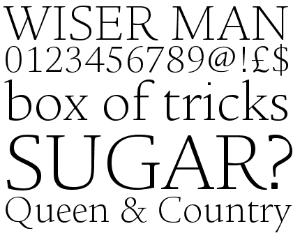 ITC Legacy&trade; Square Serif Std Extra Light