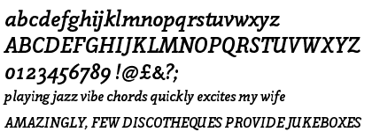 ITC Napoleone Slab&trade; Bold Italic