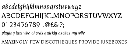 ITC Novarese&trade; Medium Italic