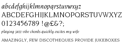 ITC Novarese&trade; Pro Book Italic