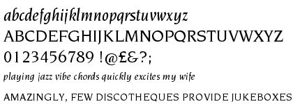 ITC Novarese&trade; Pro Medium Italic