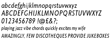 ITC Octone&trade; Italic