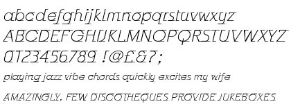 ITC Odyss&eacute;e&trade; Light Italic