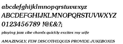 ITC Souvenir&trade; Medium Italic