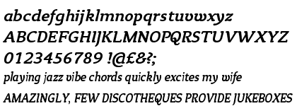 ITC Tyke&trade; Medium Italic