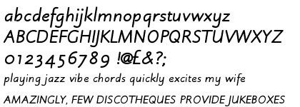 Julius Primary&trade; Black Italic