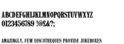 Latin Compress Standard (D)