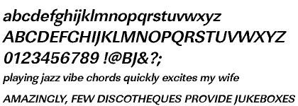 Linear URW Cyrillic Bold Oblique