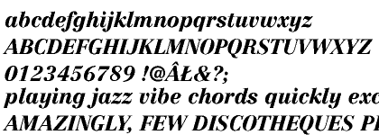Linotype Centennial&trade; Central European 96 Black Italic