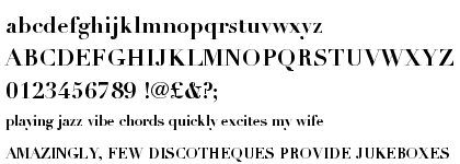 Linotype Didot&trade; Std Bold