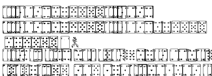 Linotype Game Pi French Cards