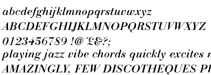 Linotype Gianotten&trade; Medium Italic