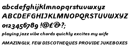 Linotype Inagur&trade; Bold Italic