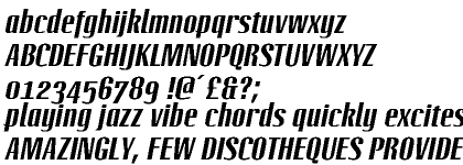 Linotype Octane&trade; Bold Italic