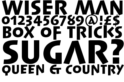 Linotype Syntax&trade; Lapidar Display Black