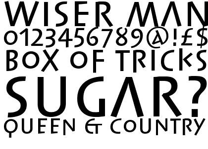 Linotype Syntax&trade; Lapidar Display Medium