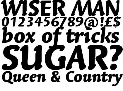 Linotype Syntax&trade; Letter Heavy Italic