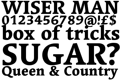Linotype Syntax&reg; Serif Com Heavy